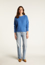 Loose sweater with pockets in recycled cashmere and wool - Davina