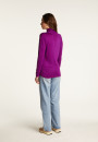 Bamboo cashmere turtleneck t-shirt - Aerio