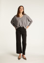 Merino wool V-neck sweater - Boxe