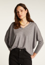 Merino wool V-neck sweater - Boxe