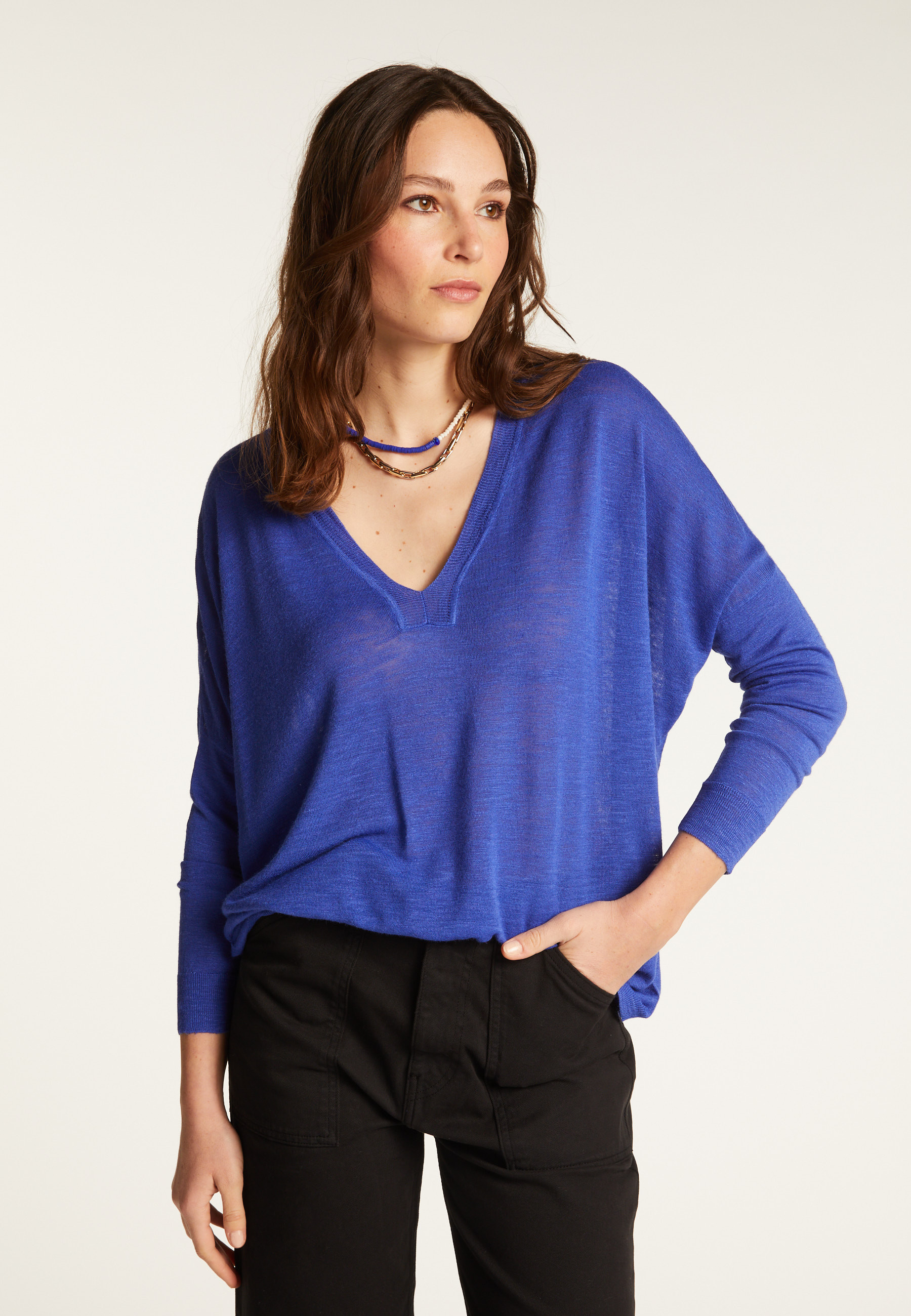 Pull en lin flammé - Beja