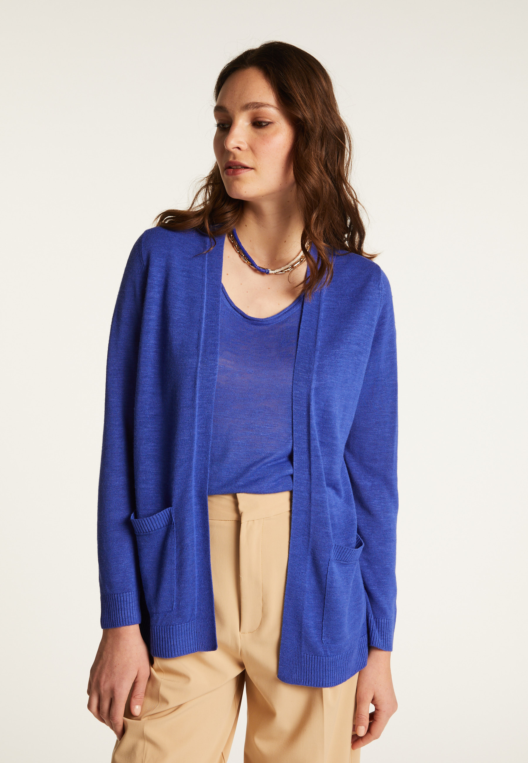 Gilet en lin flammé - Naelle