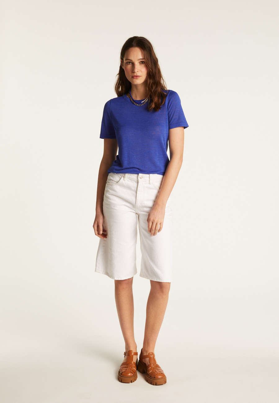 Slub linen T-shirt - Lucie