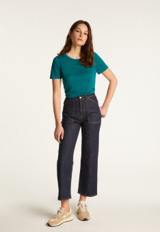 T-shirt en lin flammé - Lucie