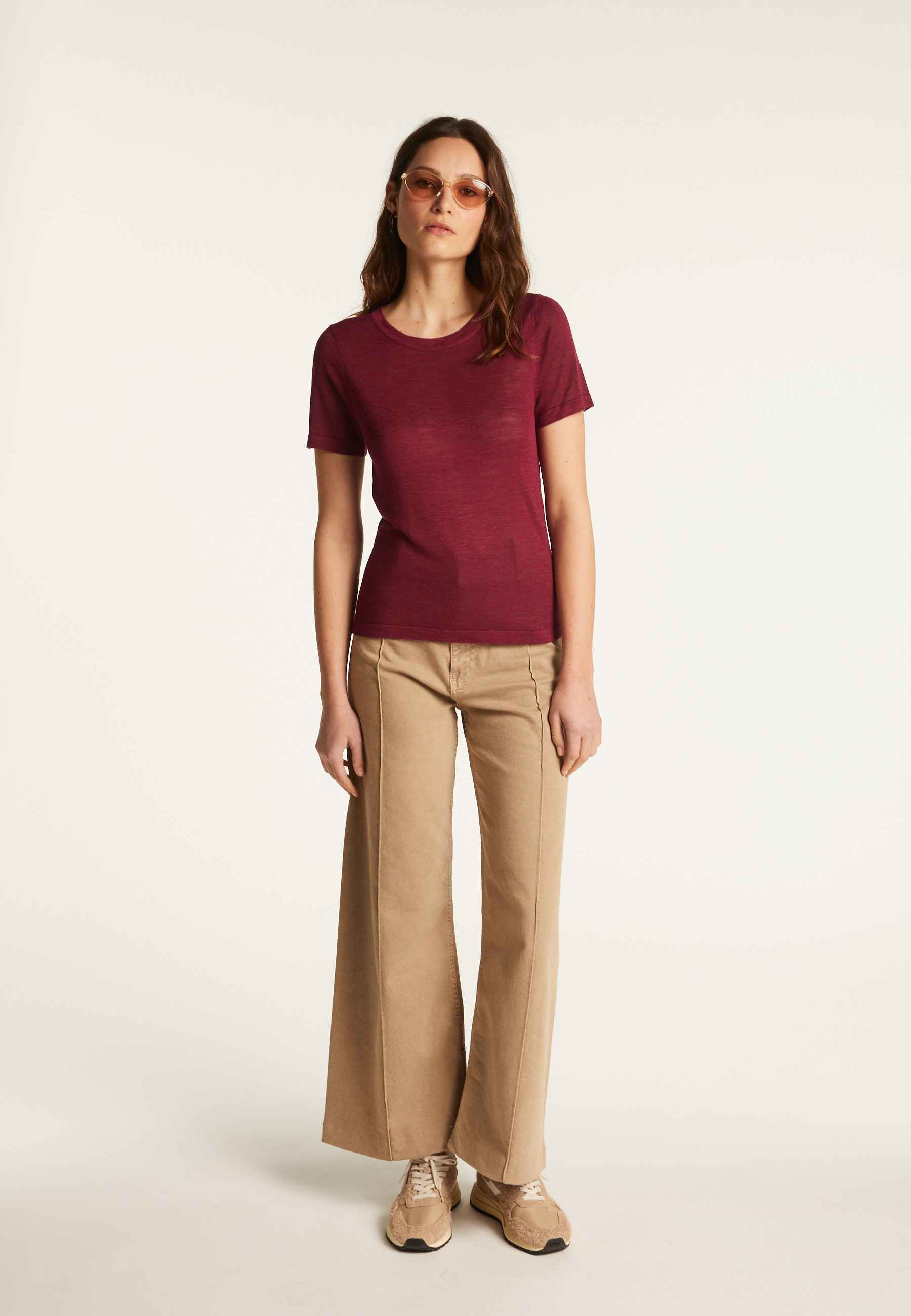 Slub linen T-shirt - Lucie