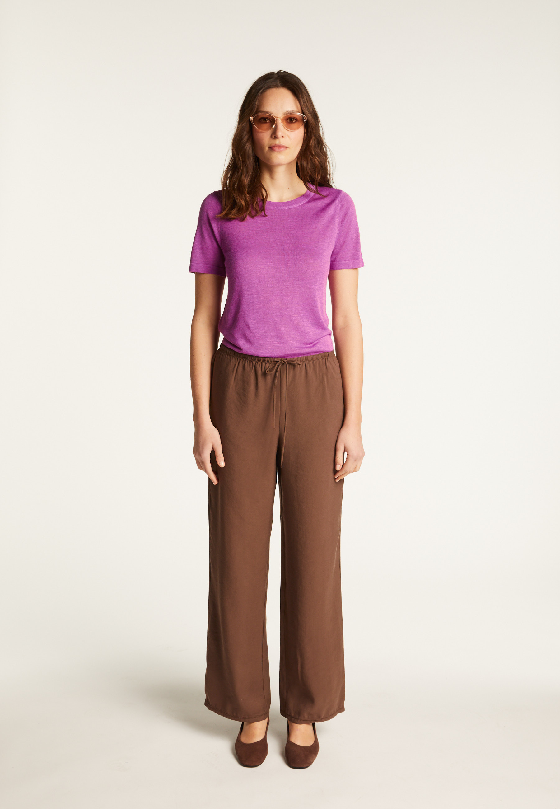 Slub linen T-shirt - Lucie