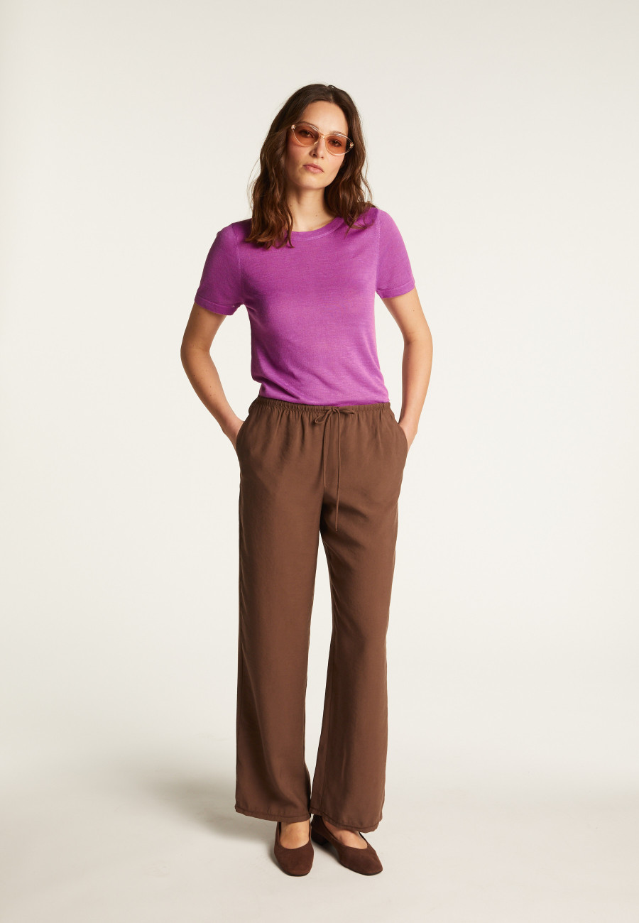 Camiseta de linho Slub - Lucie