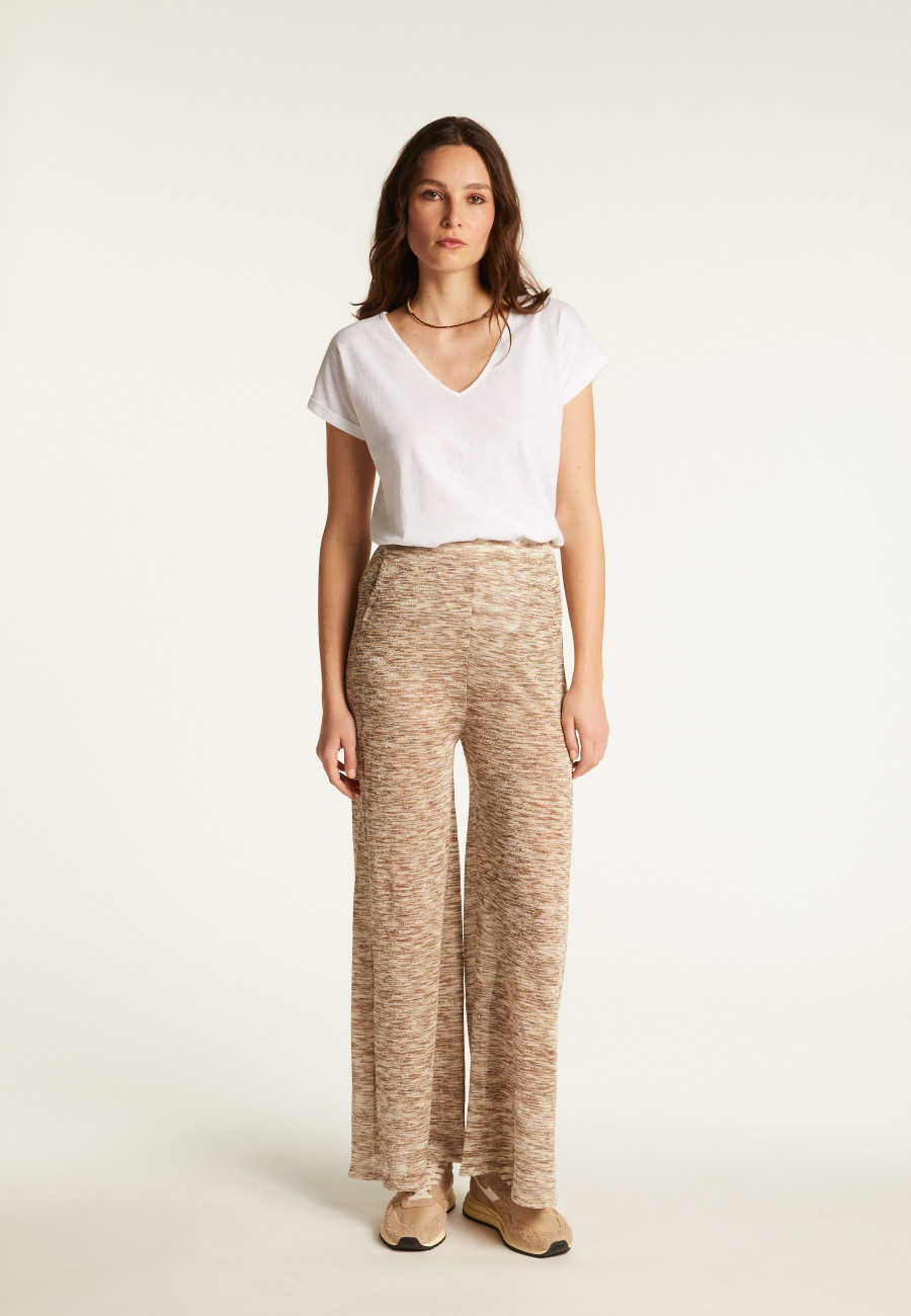 Calças largas iridescentes - Dixie