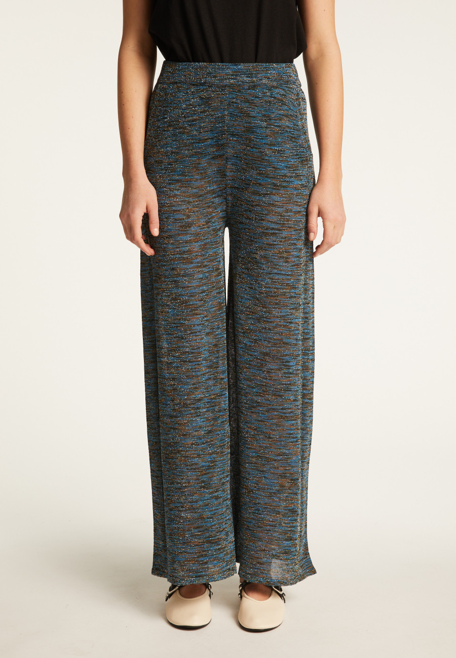 Iridescent wide leg pants - Dixie
