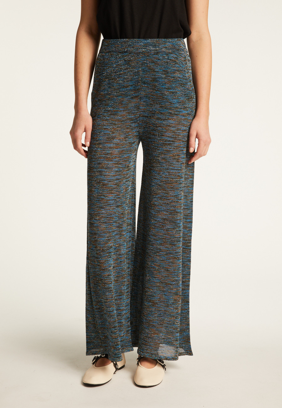 Iridescent wide leg pants - Dixie