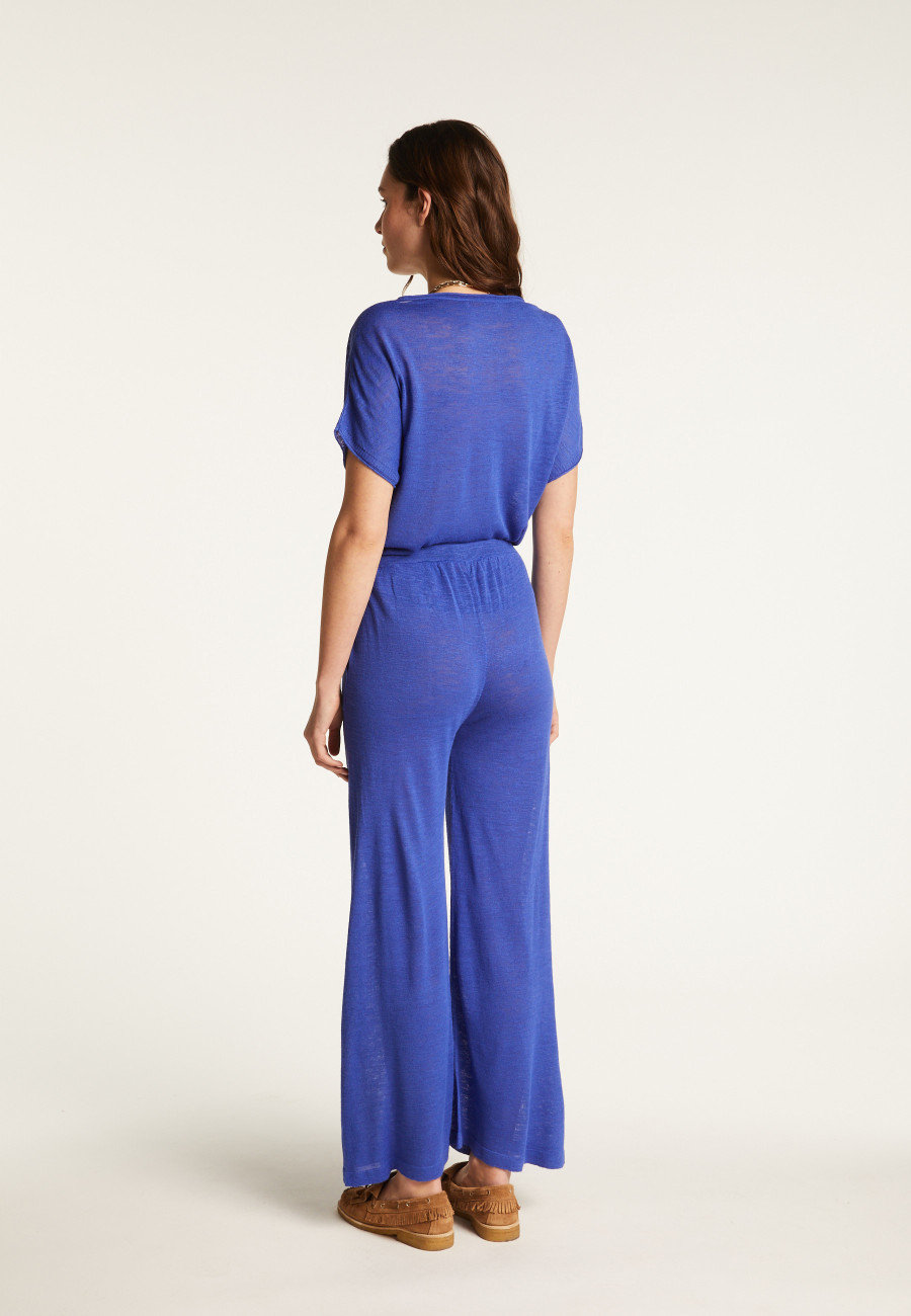 Calça de linho Slub - Debora