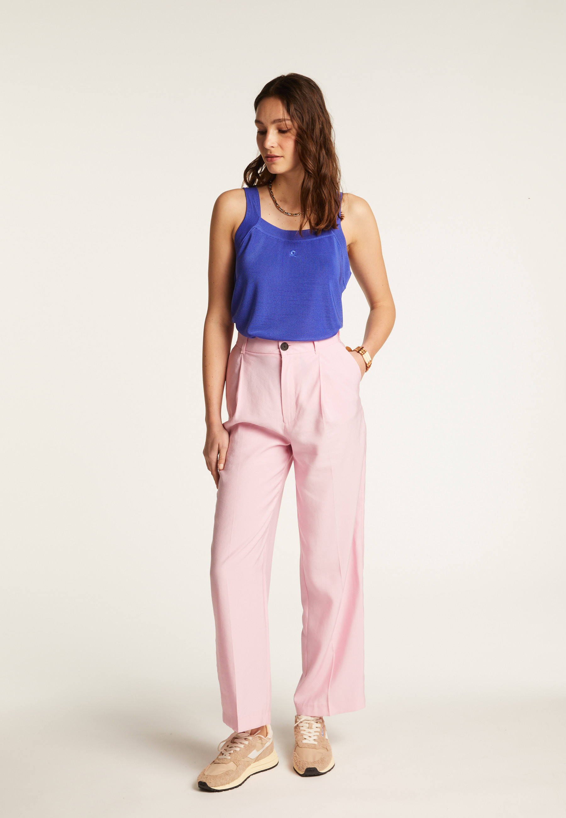 Tank top in Fil Lumière® - Doris