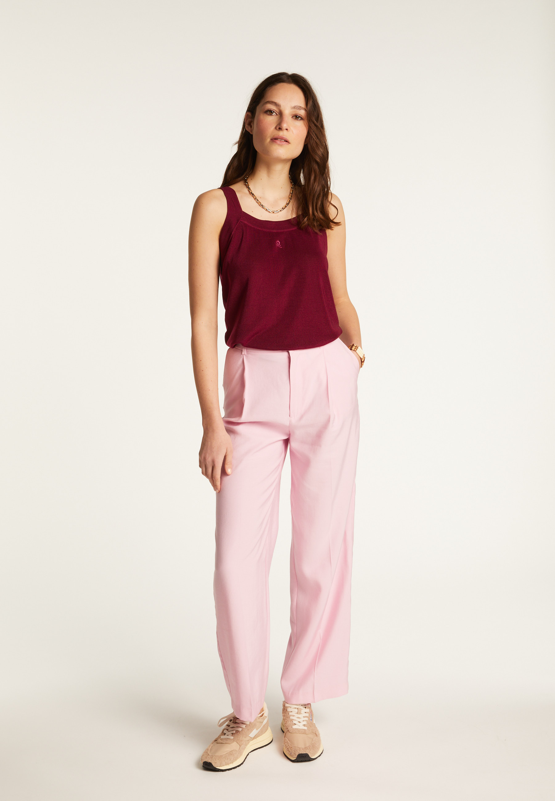 Tank top in Fil Lumière® - Doris