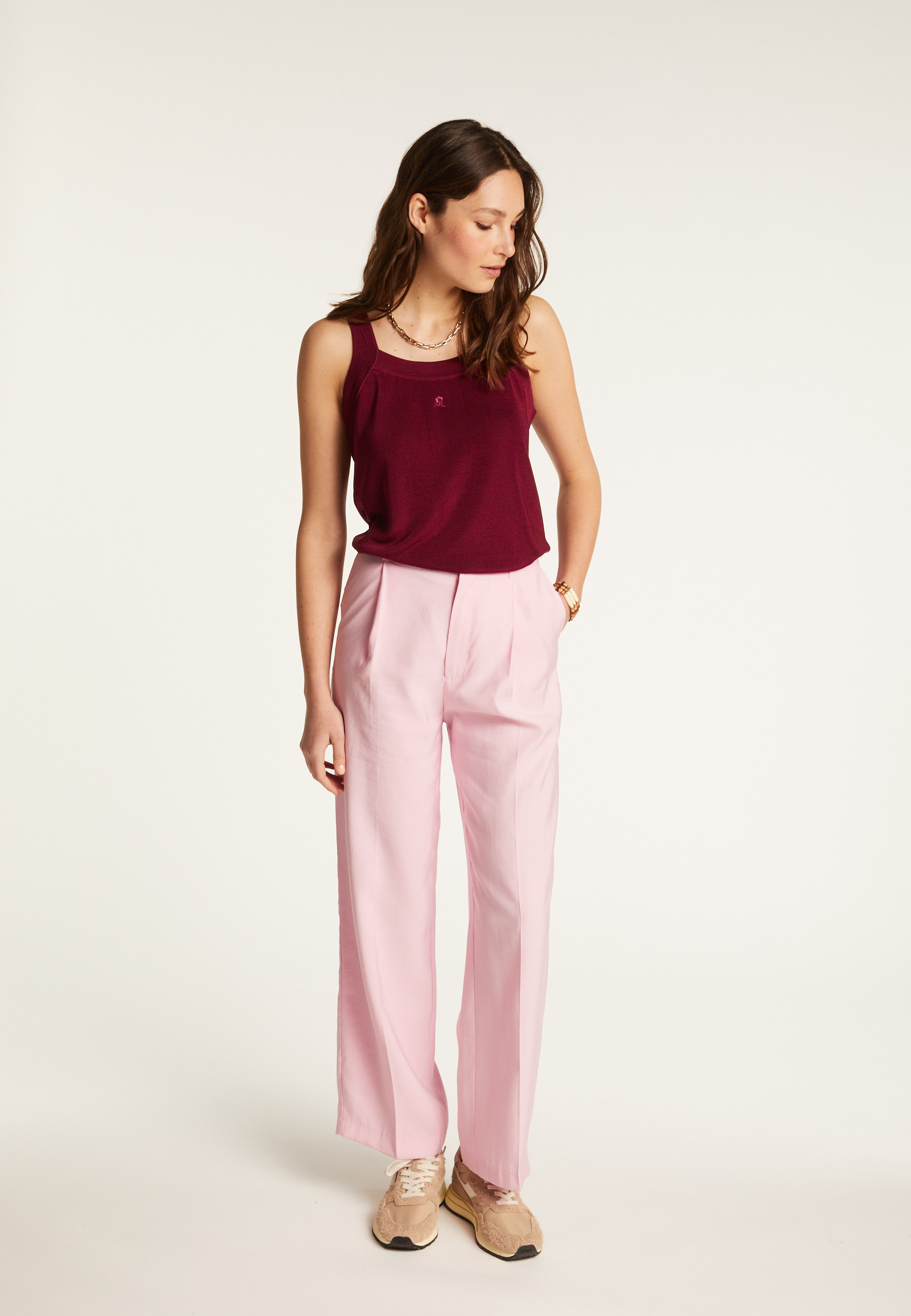 Tank top in Fil Lumière® - Doris