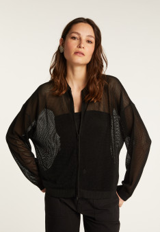 Light thread zipped sweater - Denyze