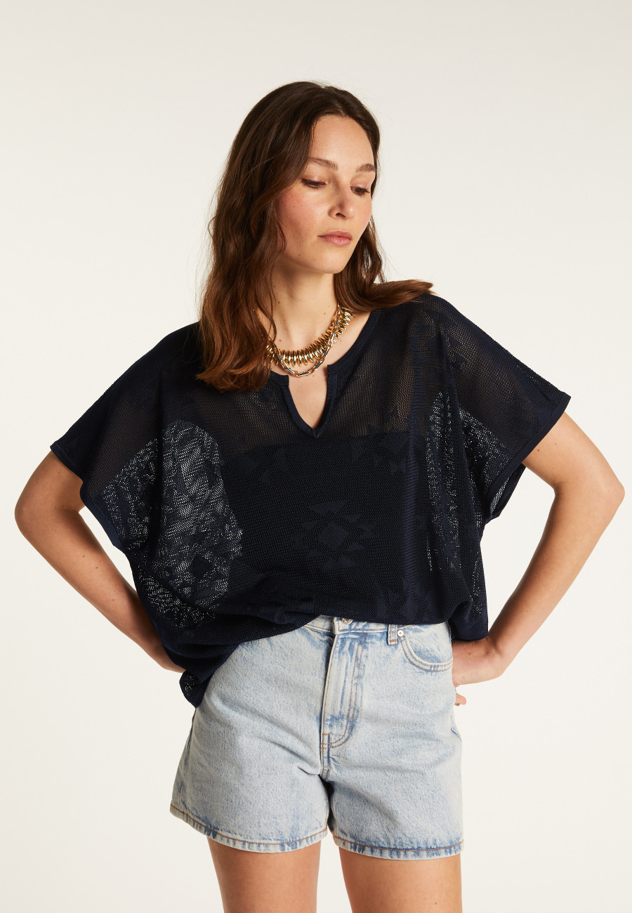 Camiseta en fil lumière - Didi