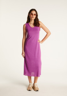 Ensemble robe en lin et coton - Dayana