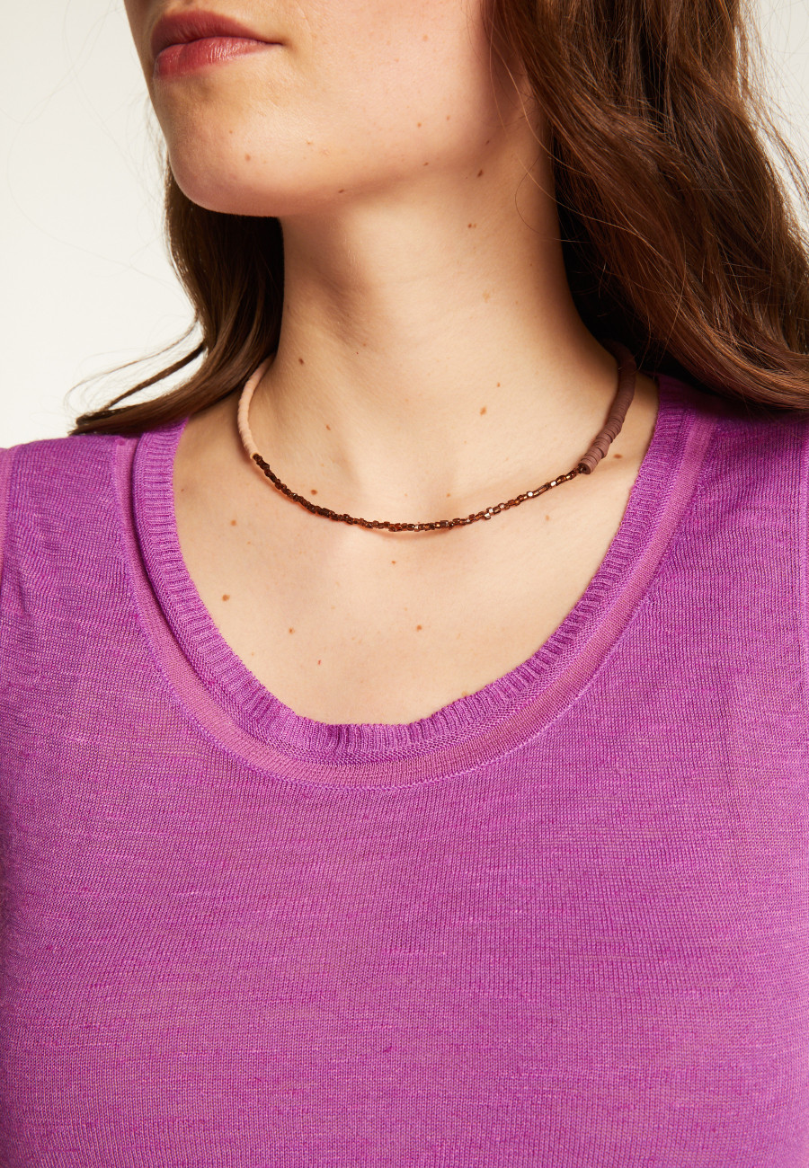 Linen and cotton dress set - Dayana