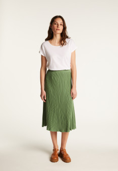 Cotton boat neck t-shirt - Divine