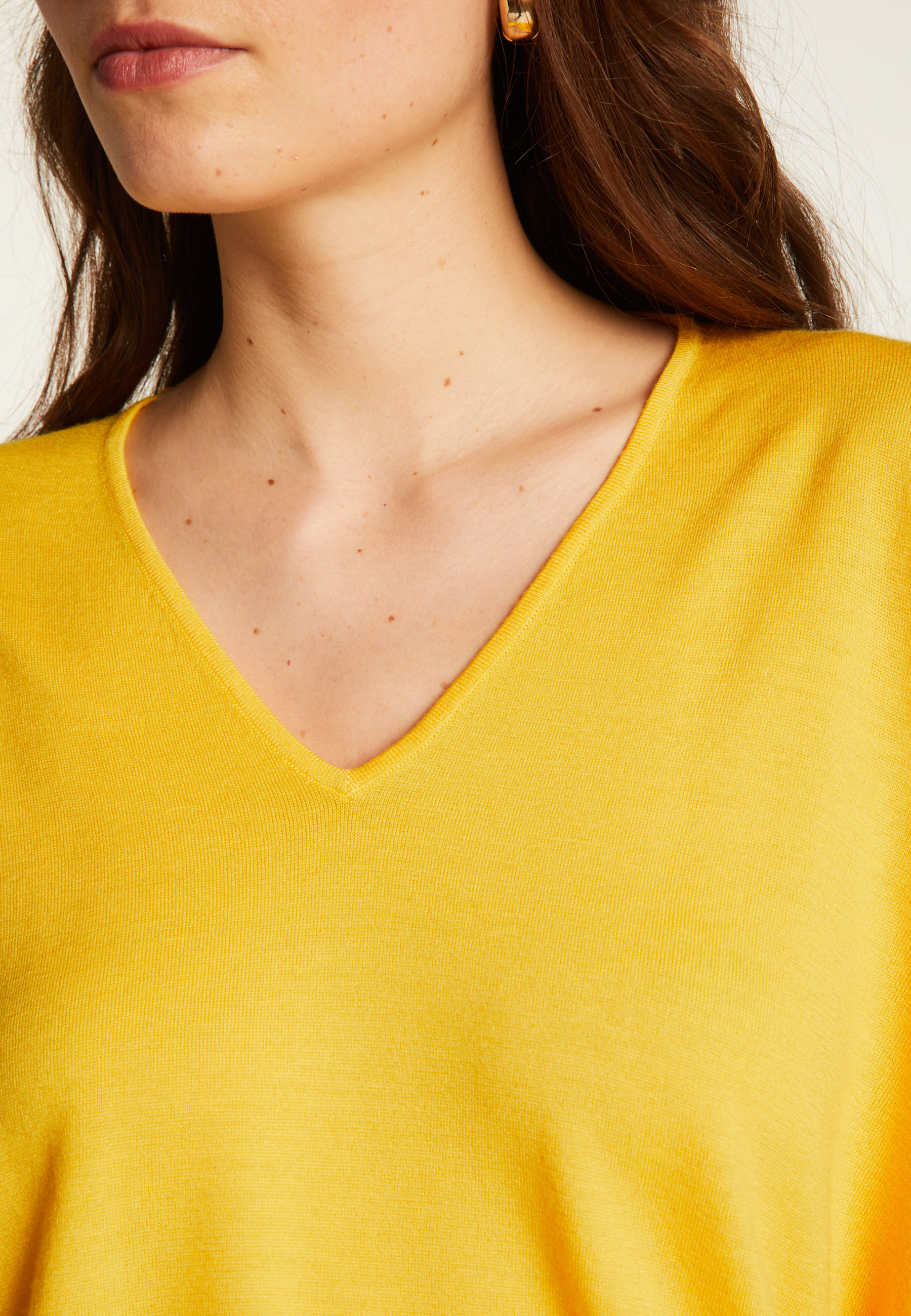 Pull manches chauve-souris en laine mérinos - Boxe 8252