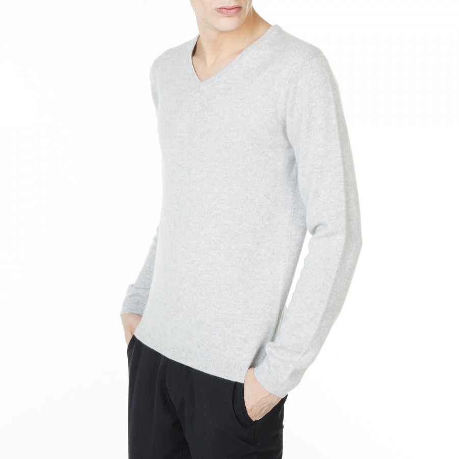 V neck cashmere sweater - Eden