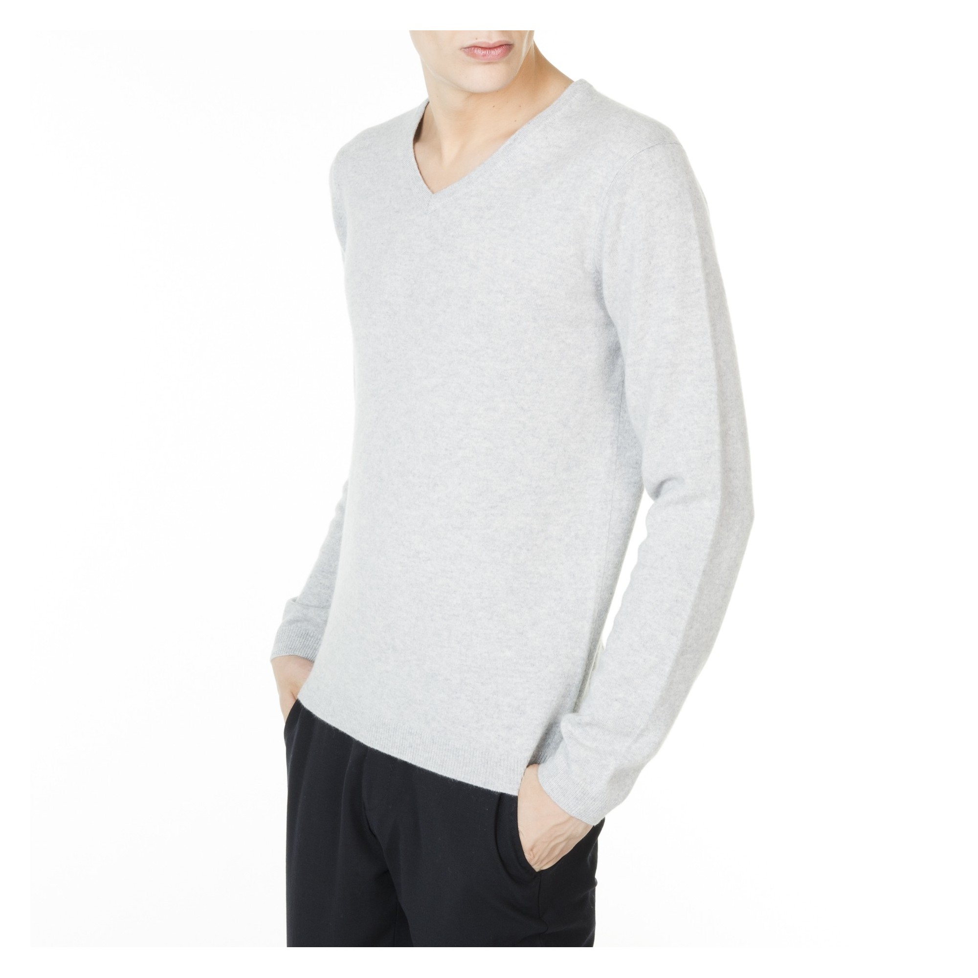 V neck cashmere sweater for men Eden