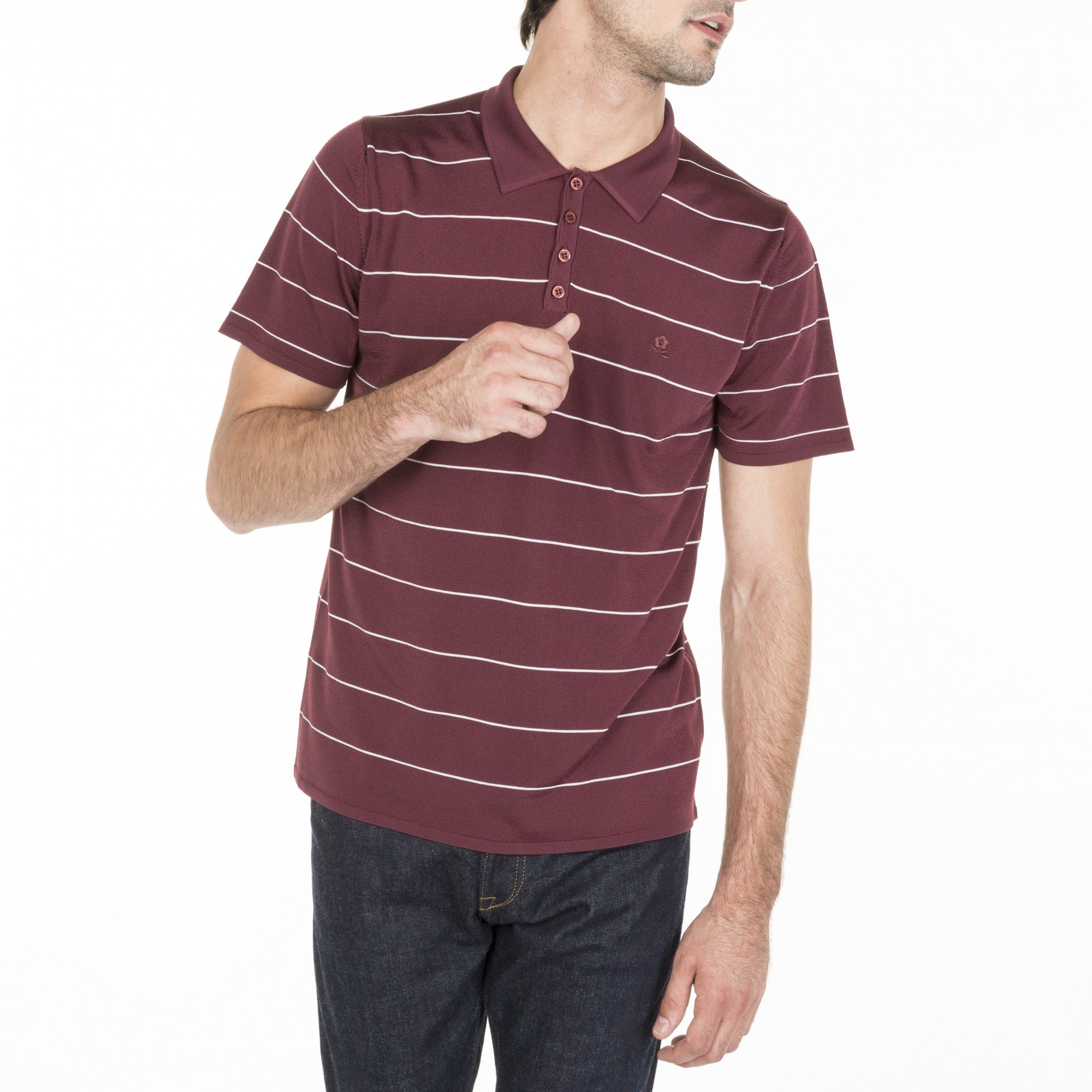 Striped Polo Shirt Léon