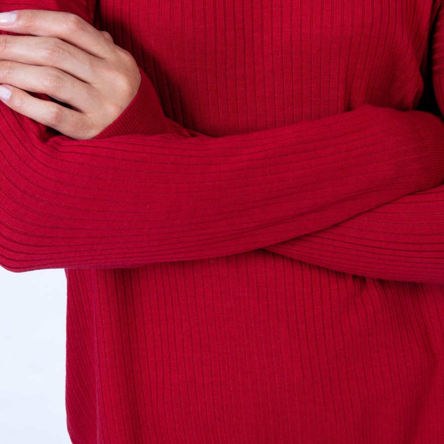 Suéter canelado oversized - Gladys