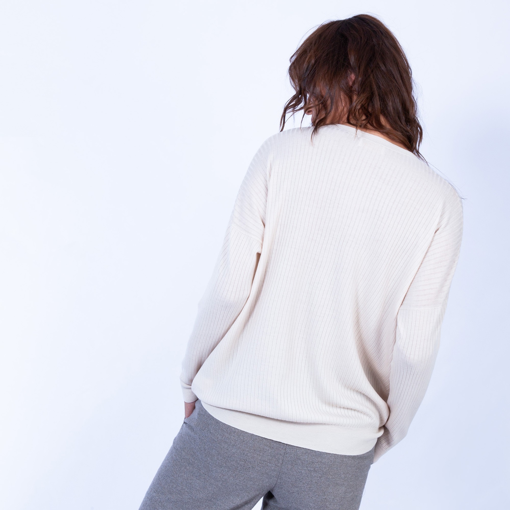 Pull oversize rayé Gladys
