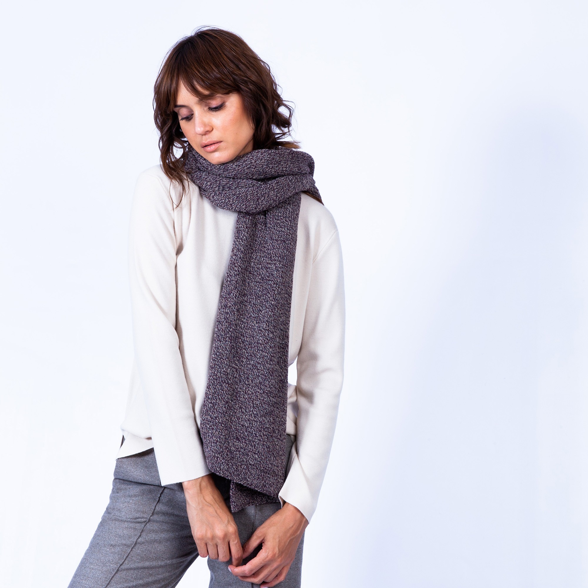 Echarpe - Galata 6371 Santal - 18 Violet f