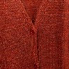 Gilet oversize en mohair Gabel 6371 Santal - 15 Orange