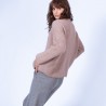Sweat en mohair Gandi 6369 Grege - 24 Rose clair