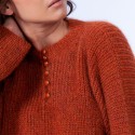 Sweat en mohair Gandi 6371 Santal - 15 Orange