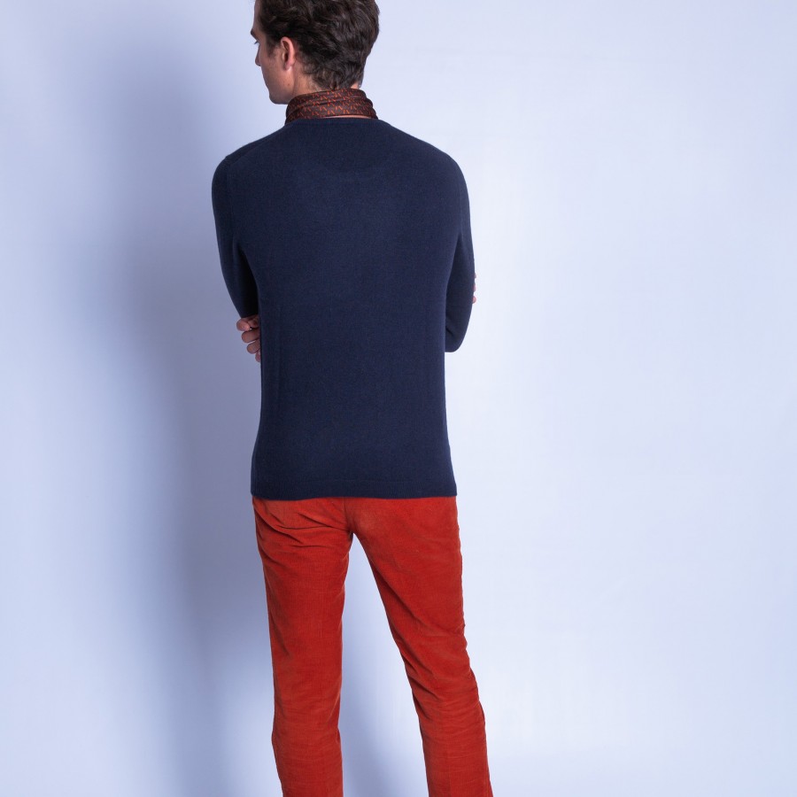 Suéter de cashmere com gola redonda - Faustin