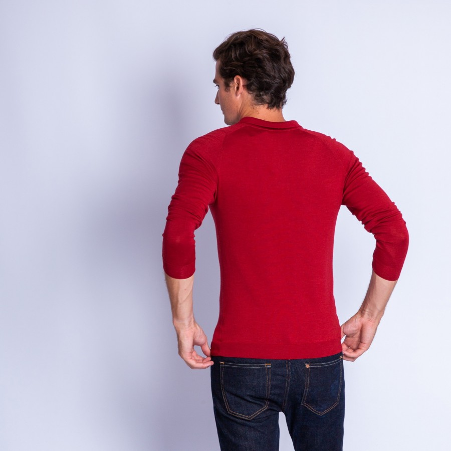 Wool and silk polo - Ferat