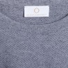 Cotton  and cashmere crew neck jumper - Hizoka