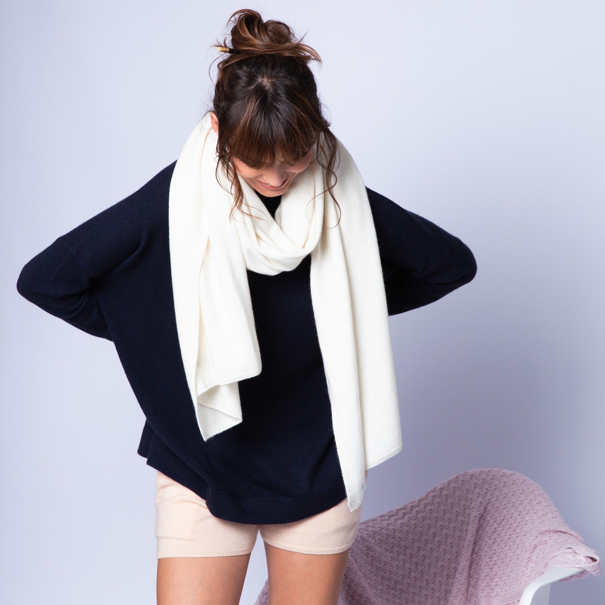 Cashmere blanket - Halina