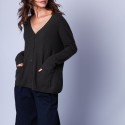 Loose-fit, cashmere cardigan — Gaby
