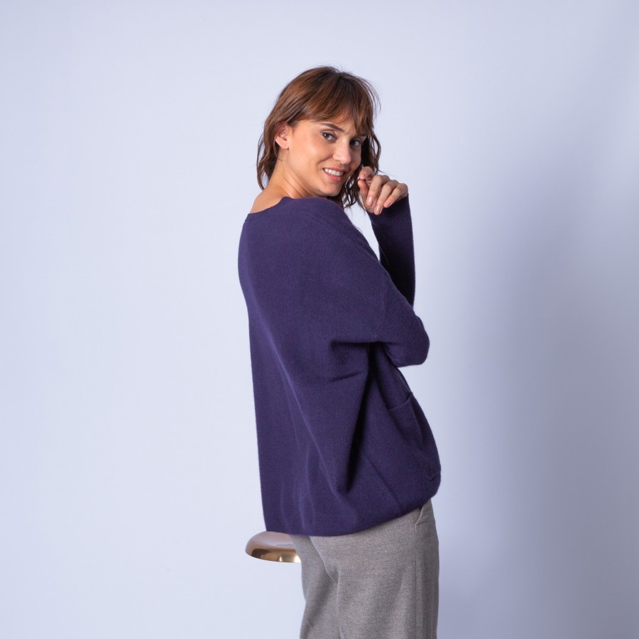Loose-fit, cashmere cardigan — Gabi